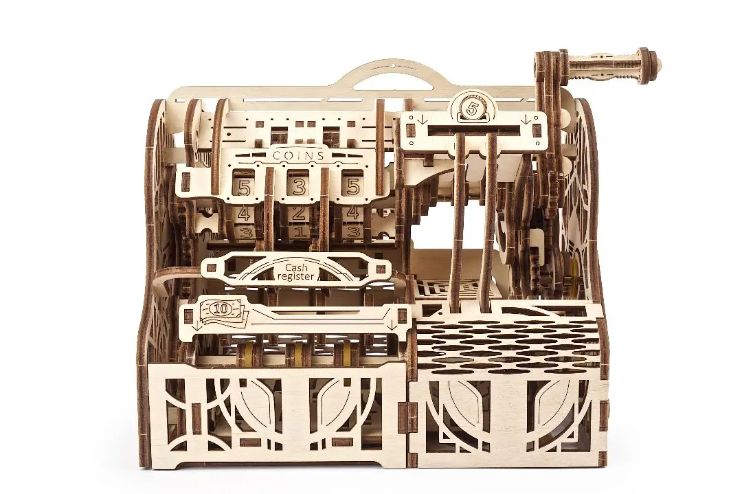 Ugears Cash Register - 405 Pieces 1