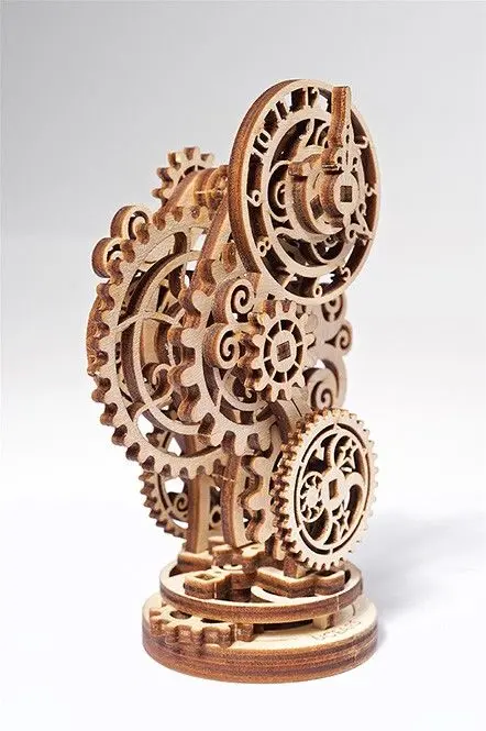 Ugears Steampunk Clock 2.0 Mini-Model - 40 Pieces 1