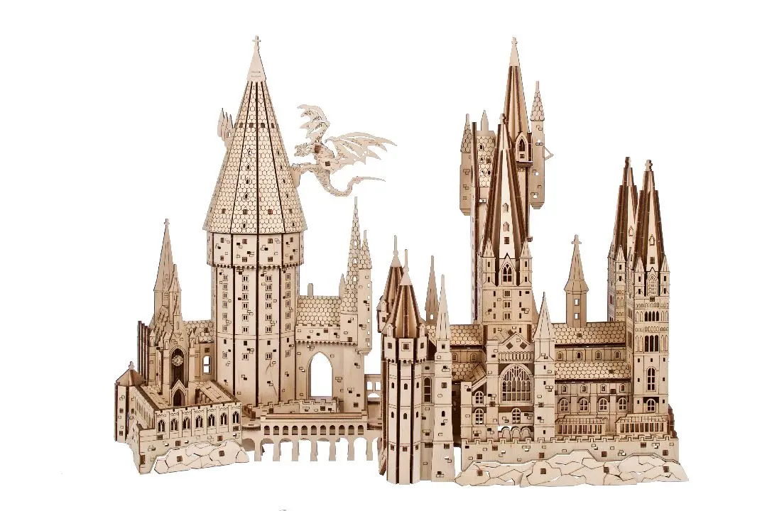 Ugears Hogwarts Castle - 340 Pieces 1