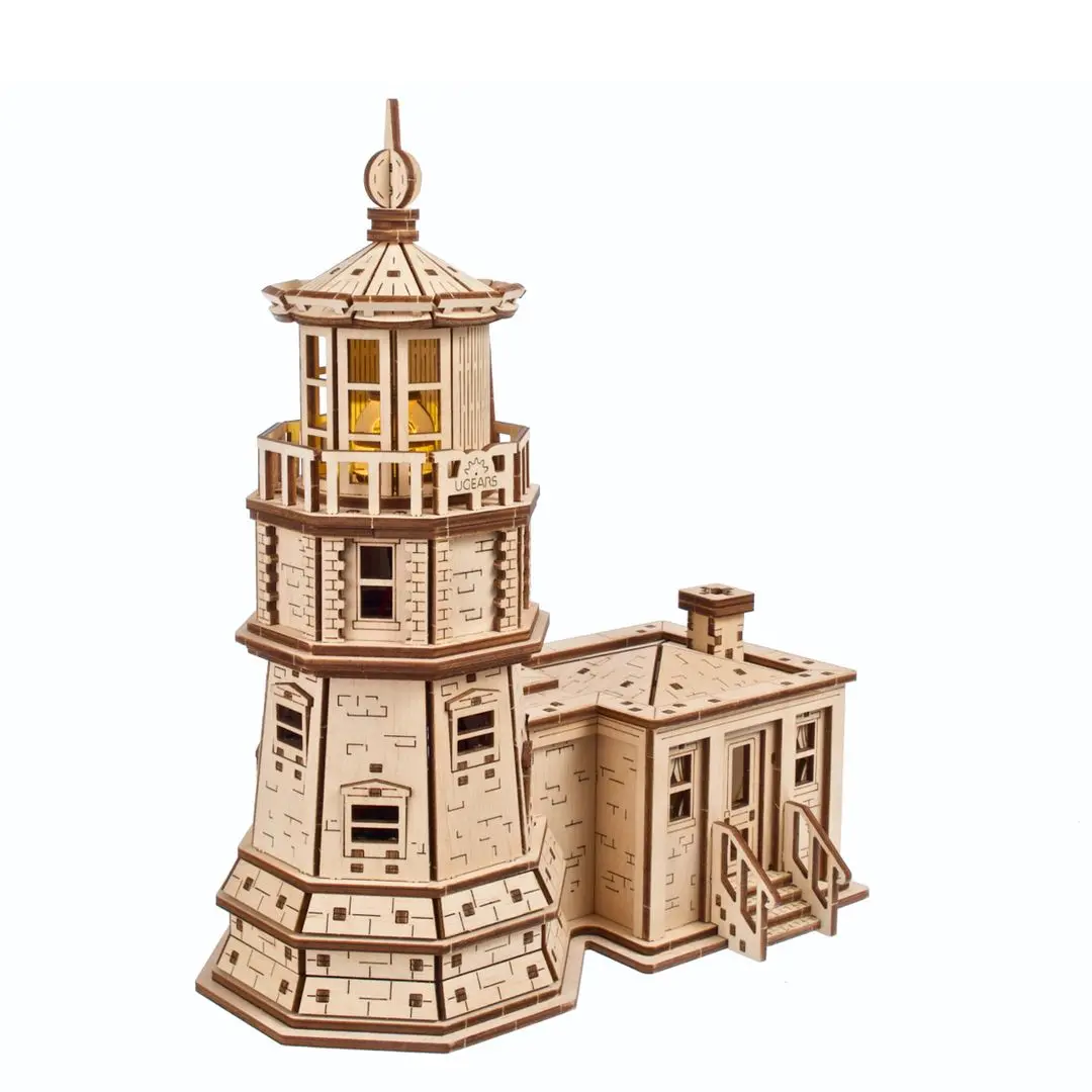 Ugears Split Rock Lighthouse - 295 Pieces (Medium) 1