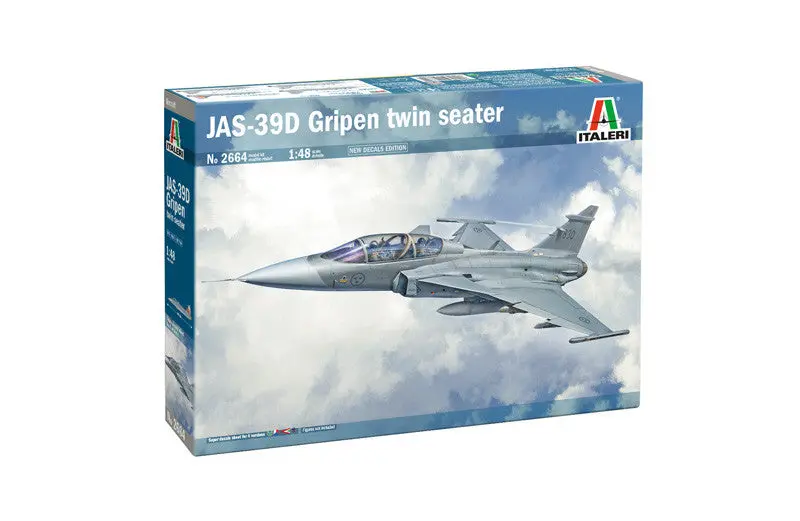 Italeri 1/48 Jas-39D Gripen Twin Seater 1