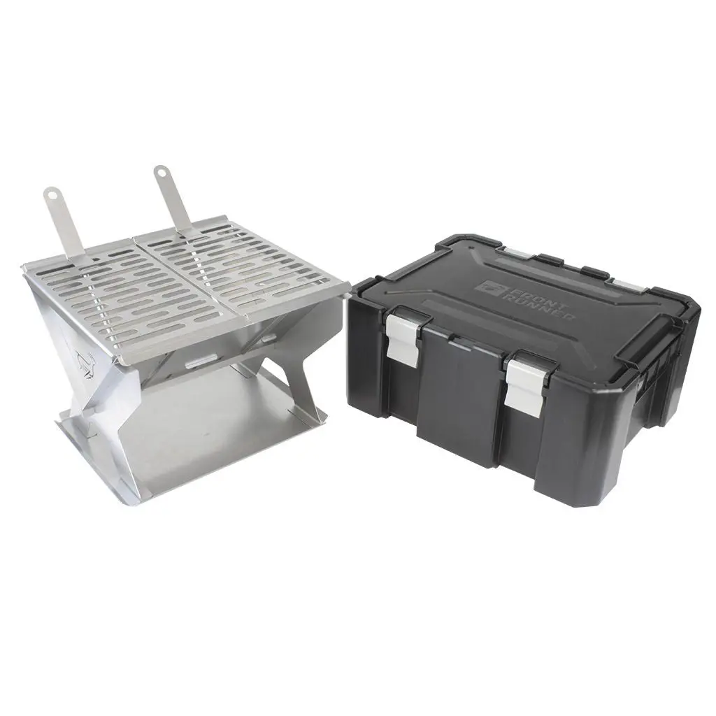 Front Runner Wolf Pack Pro Kit And Box Braai/Bbq Grill 1