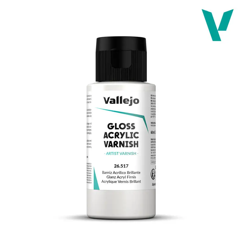 Vallejo Polyurethane Varnish Gloss 60Ml 1