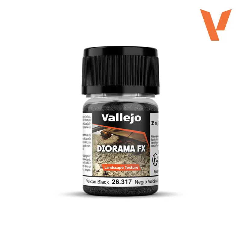Vallejo Diorama Fx Landscape Vulcan Black 0.1-2 Mm 1