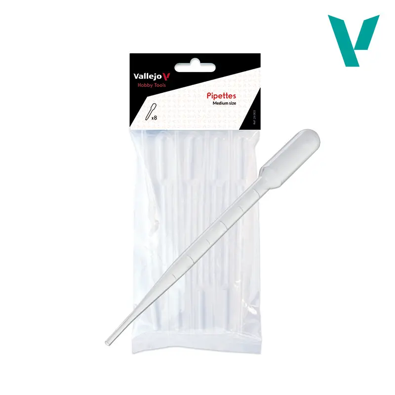 Vallejo  Pipettes 3 Ml/0.10 Fl Oz (8) 1