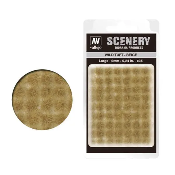 Vallejo Wild Tuft Dense Beige Large 6Mm (35) 1