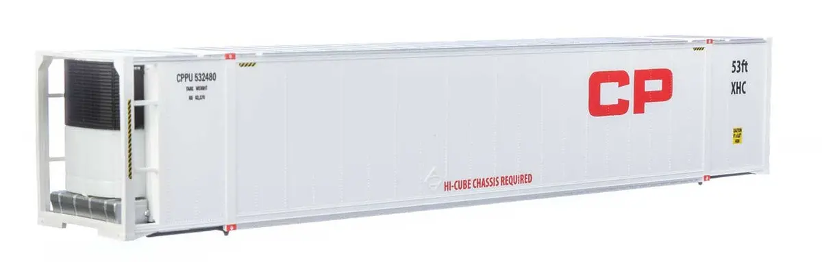 Walthers Scenemaster 949-8703 - 53' Reefer Container Canadian Pacific (Cp) - Ho Scale 1