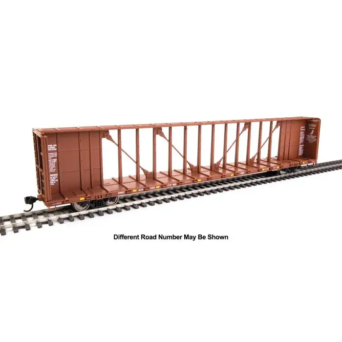 Walthers Mainline 910-50706, 72Ft Centerbeam Flatcar, Standard Beam, Duluth, Winnipeg & Pacific #626675 1