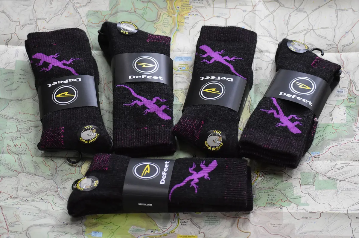 Lizard Woolie Boolie Socks By Defeet 5