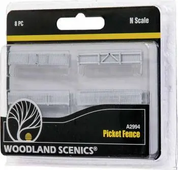 Woodland Scenics Picket Fence - N Scale 1