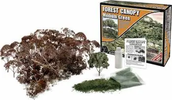Woodland Scenics F1661 Forest Canopy Medium Green 1