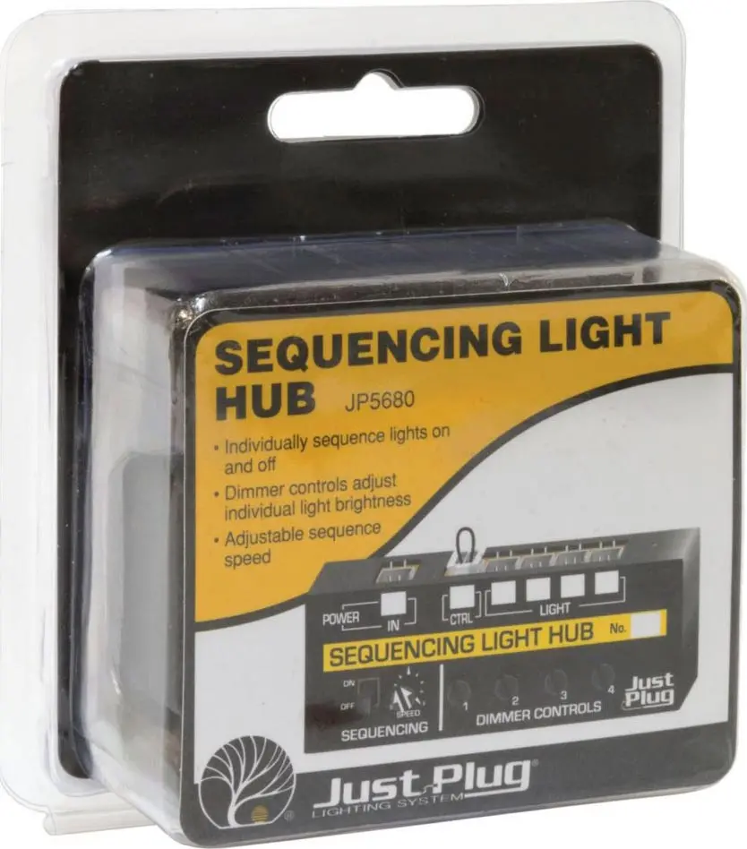 Woodland Scenics Just Plug Sequencing Light Hub 1