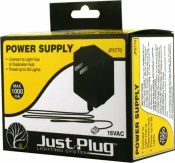 Woodland Scenics Power Supply Just Plug 24V Dc 1