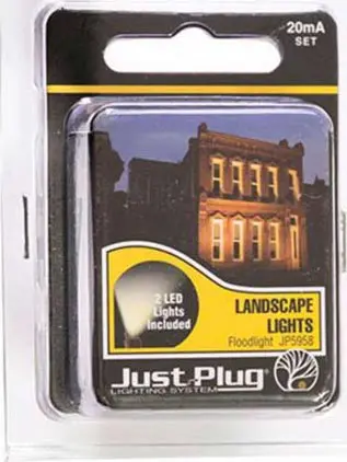 Woodland Scenics Just Plug Flood Lights 1