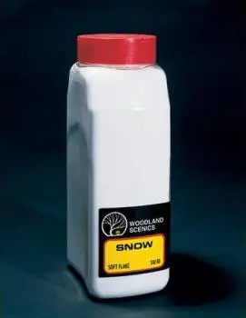 Woodland Scenics Soft Flake Snow Shake 32Oz 1