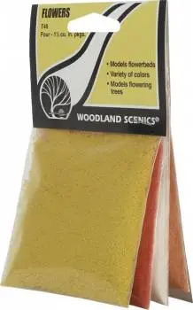 Woodland Scenics Turf - Flowers (4 Colors) 1