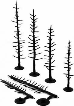 Woodland Scenics Pine Tree Armatures 2-1/2"-4" (70) 1