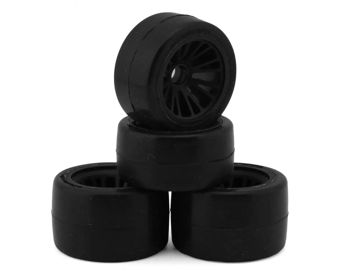 Excelerate F1 Pre-Glued Formula 1 Tires, Med/Soft (4) 1