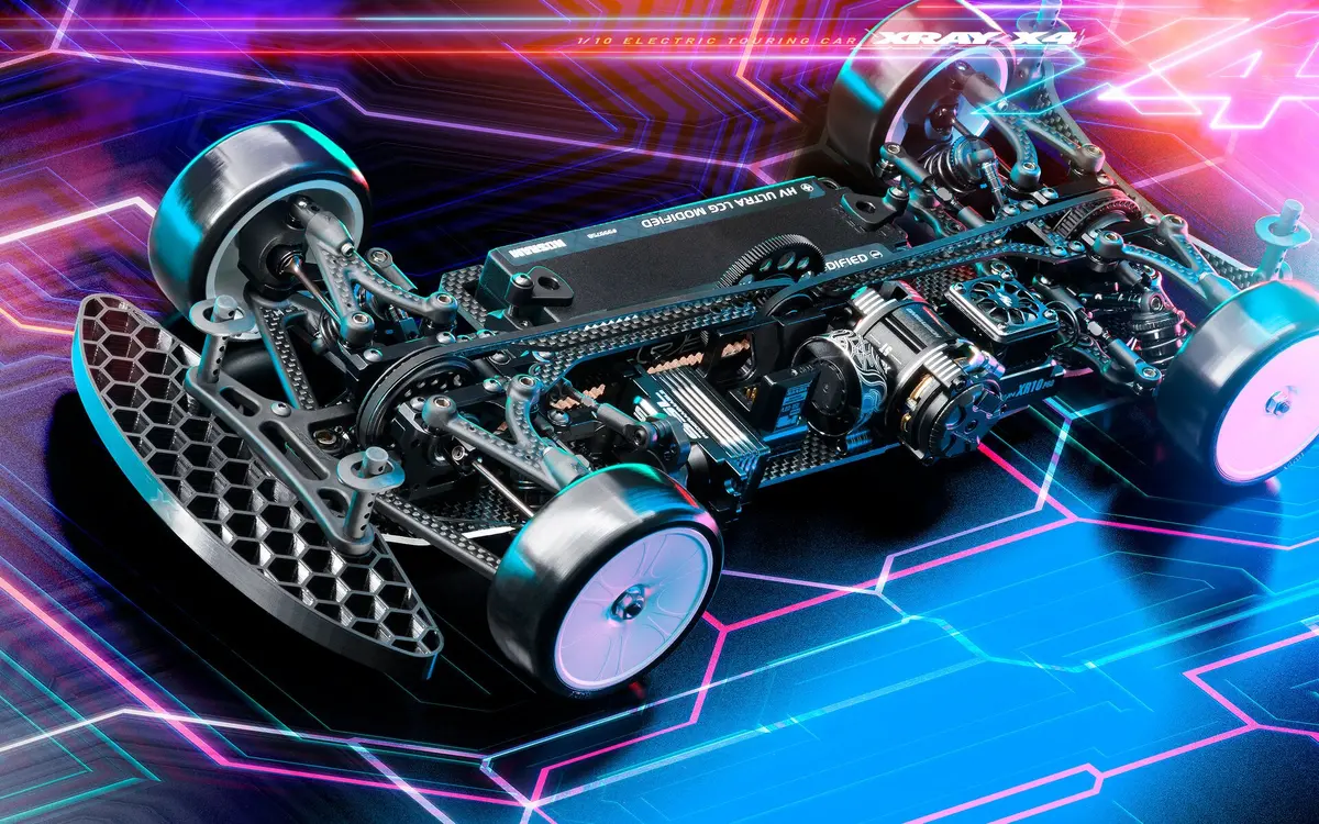 X4'25 1/10 4Wd Touring Car Kit, Aluminum Flex Edition 1