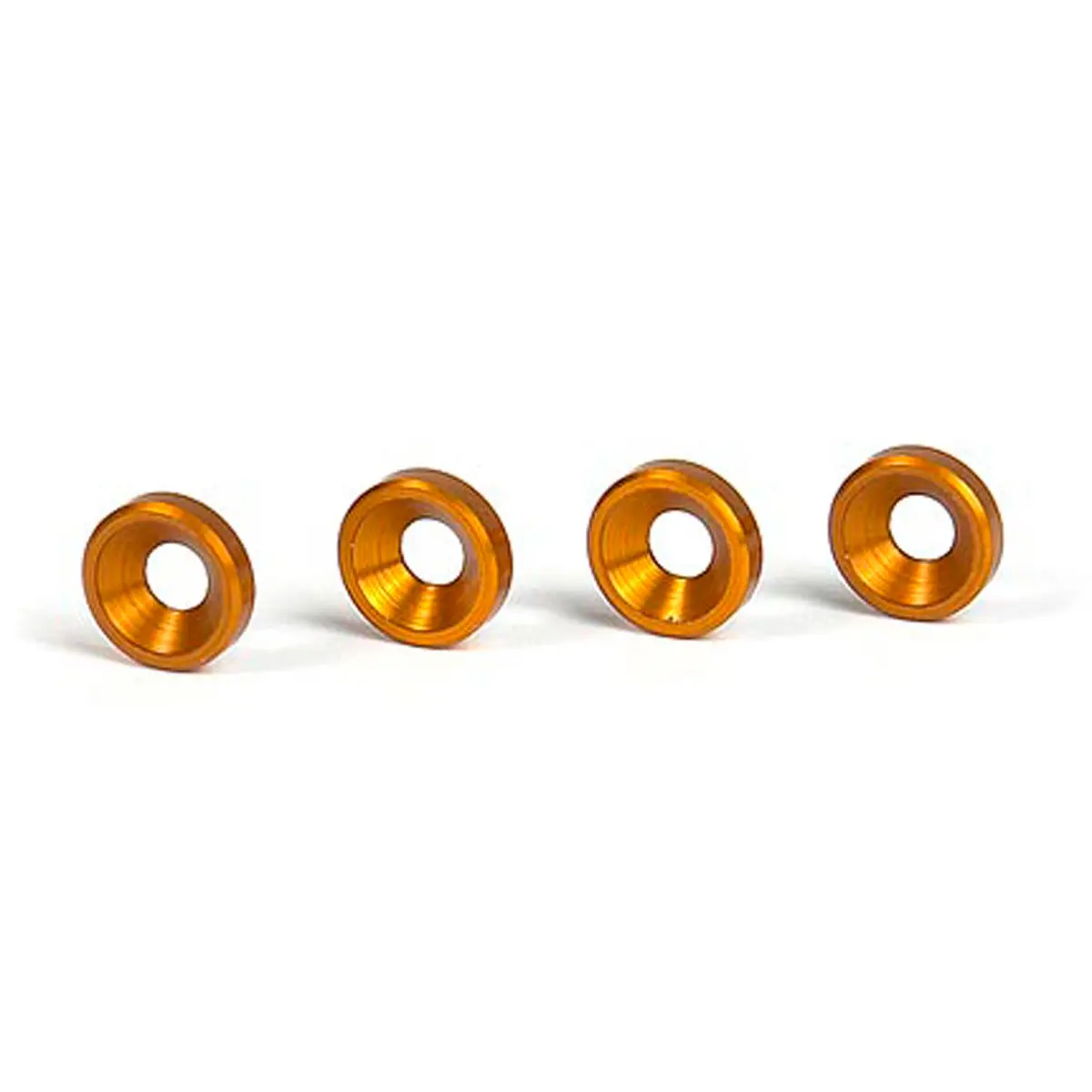 Aluminum Countersunk Shim, Orange 1