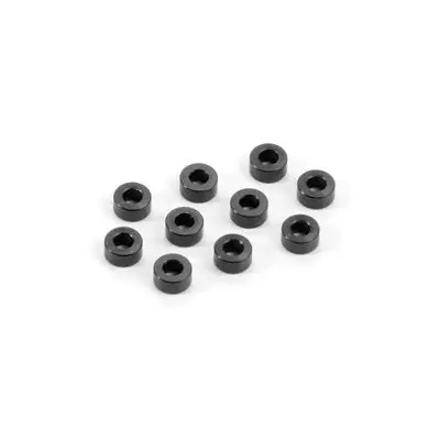 Aluminum Shim, 3X6x3.0Mm, Black 1