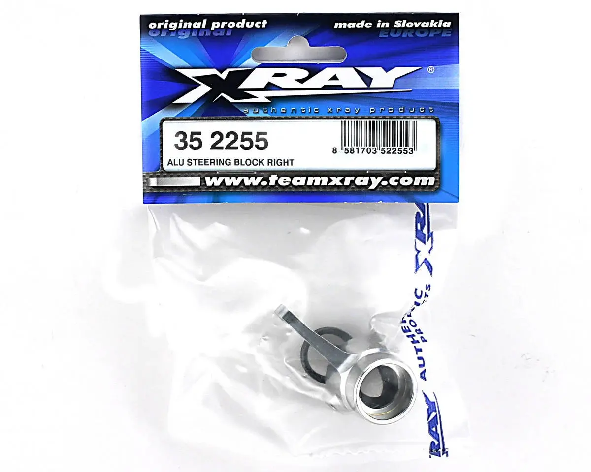 35 2255 Xray Aluminum Steering Block (Right) 1