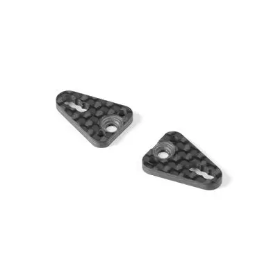 Carbon Plate For Side Link W/ 2 Pins (2) 1
