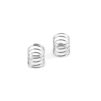 Front Coil Spring For 4Mm Pin, C 0.9 / Silver (2) 1