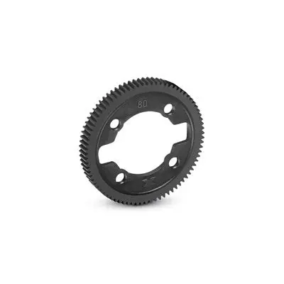 Composite Gear Diff Spur Gear, 64P 80T 1