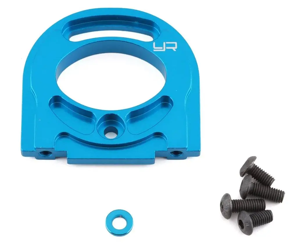 Tt-02 Adjustable Aluminum Motor Mount, Blue 1