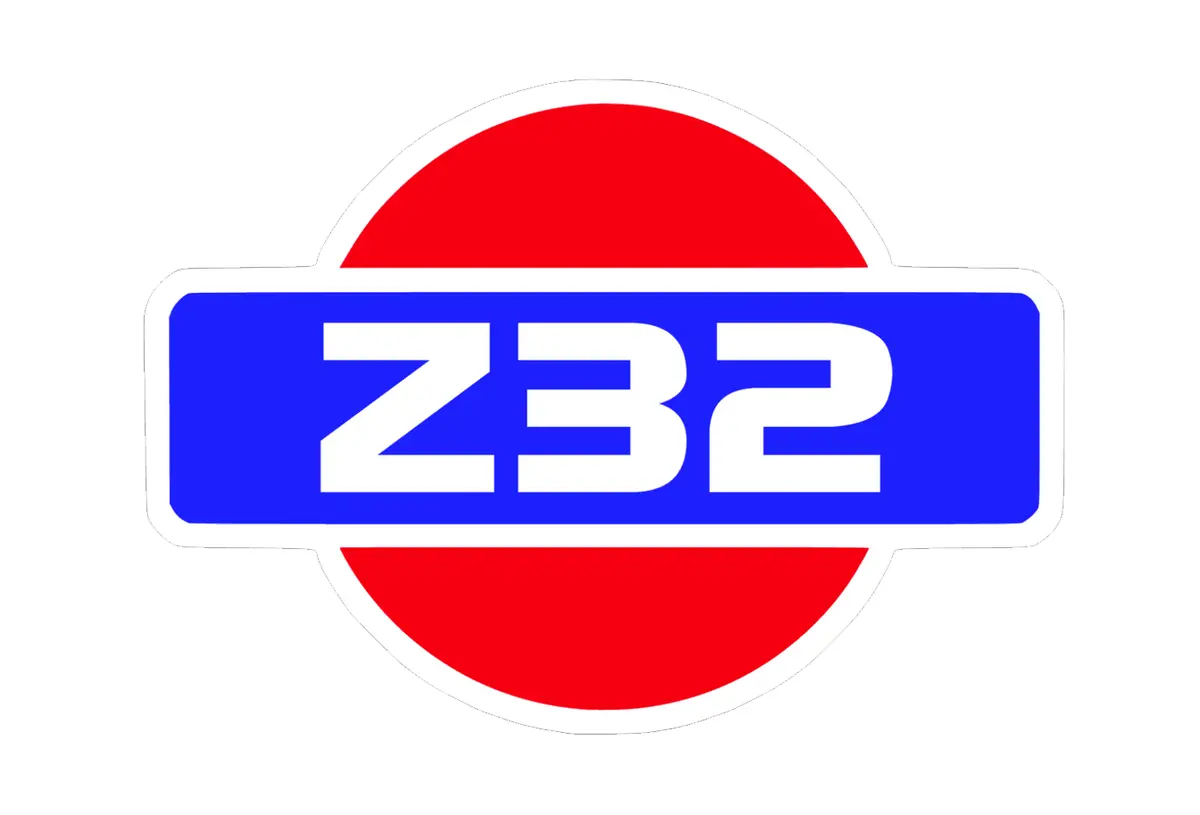 Zspec Vinyl (Printed) Decal - 4-Inch Wide X 3-Inch Tall - Nissan Z32 300Zx Style 1