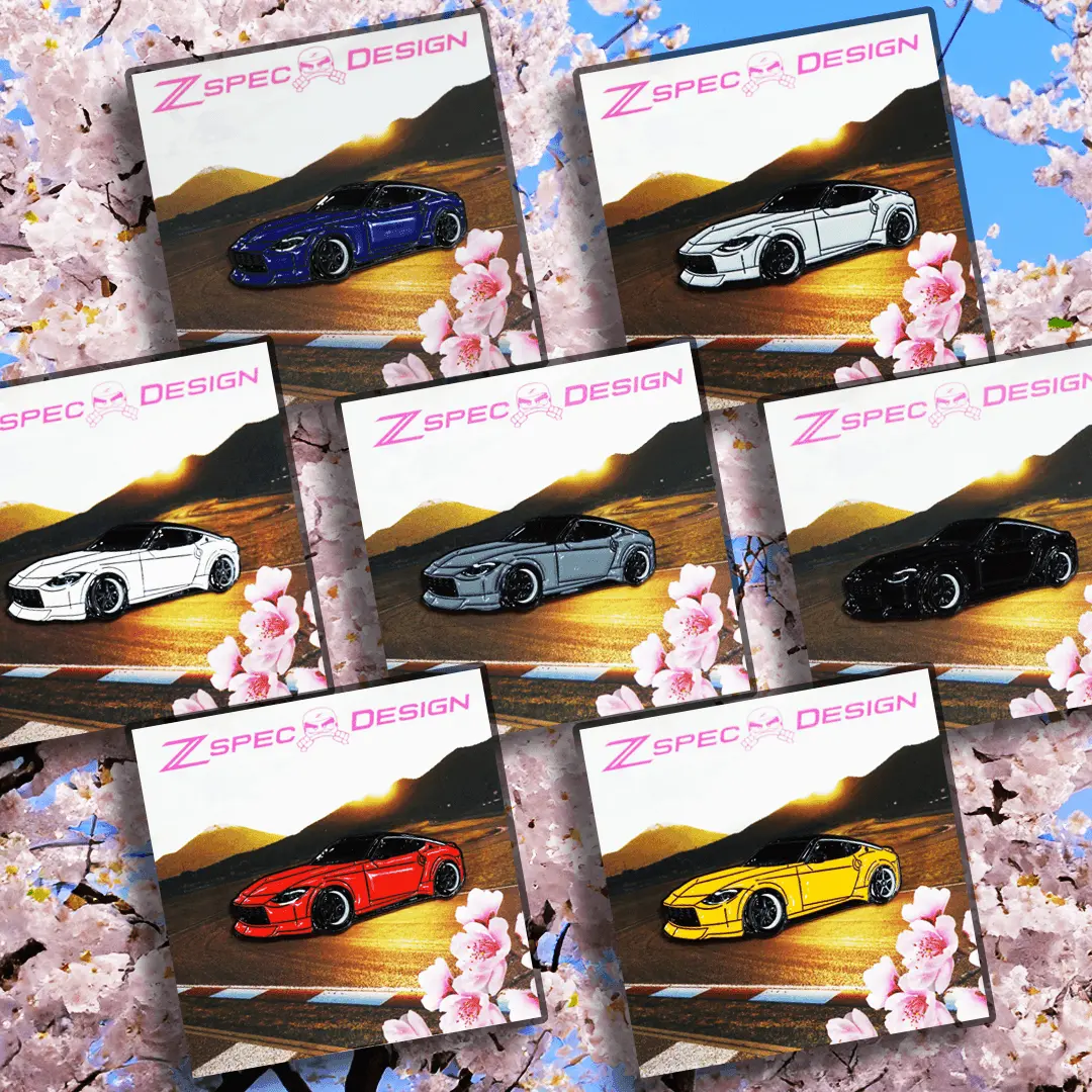 Nissan Z (Rz34) Enamel Collector Pin (Multiple Colors) - Zspec Design 1