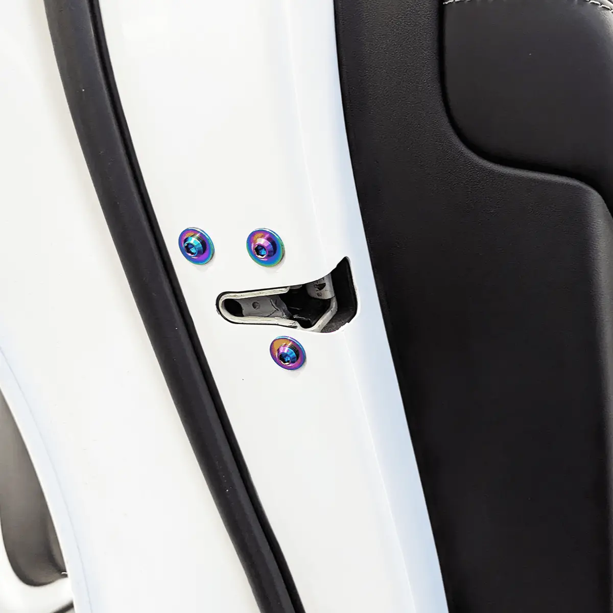 Zspec Door-Jams Fastener Kit, Strikers & Latches, For Tesla Model 3 & Y, Grade-5 Titanium 5