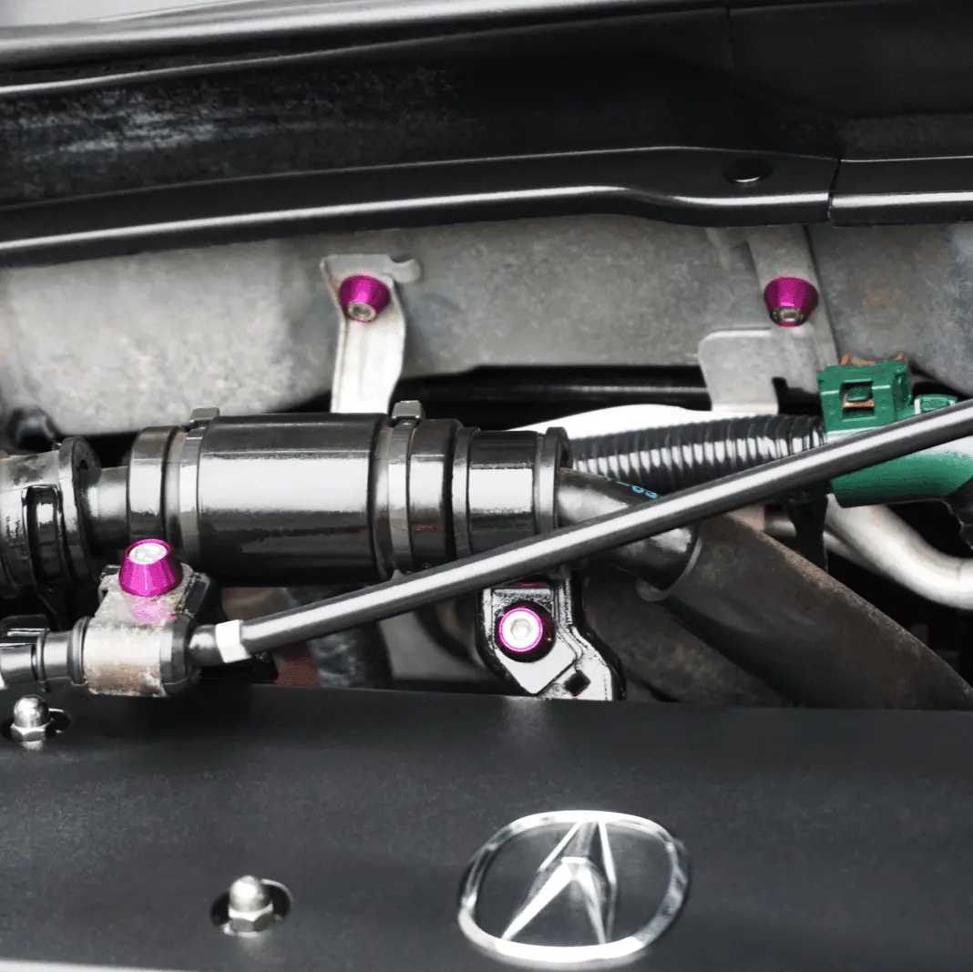 Zspec Stage-3 Dress Up Bolts® Fastener Kit For '01-07 Acura Rsx 2.0L, Stainless & Billet 7