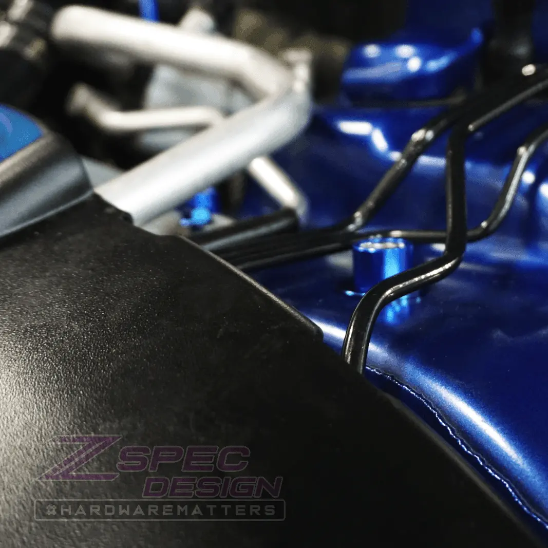 Zspec Stage-2 Dress Up Bolts® Fastener Kit For Audi S5 B8 3.0L, Stainless & Billet 3