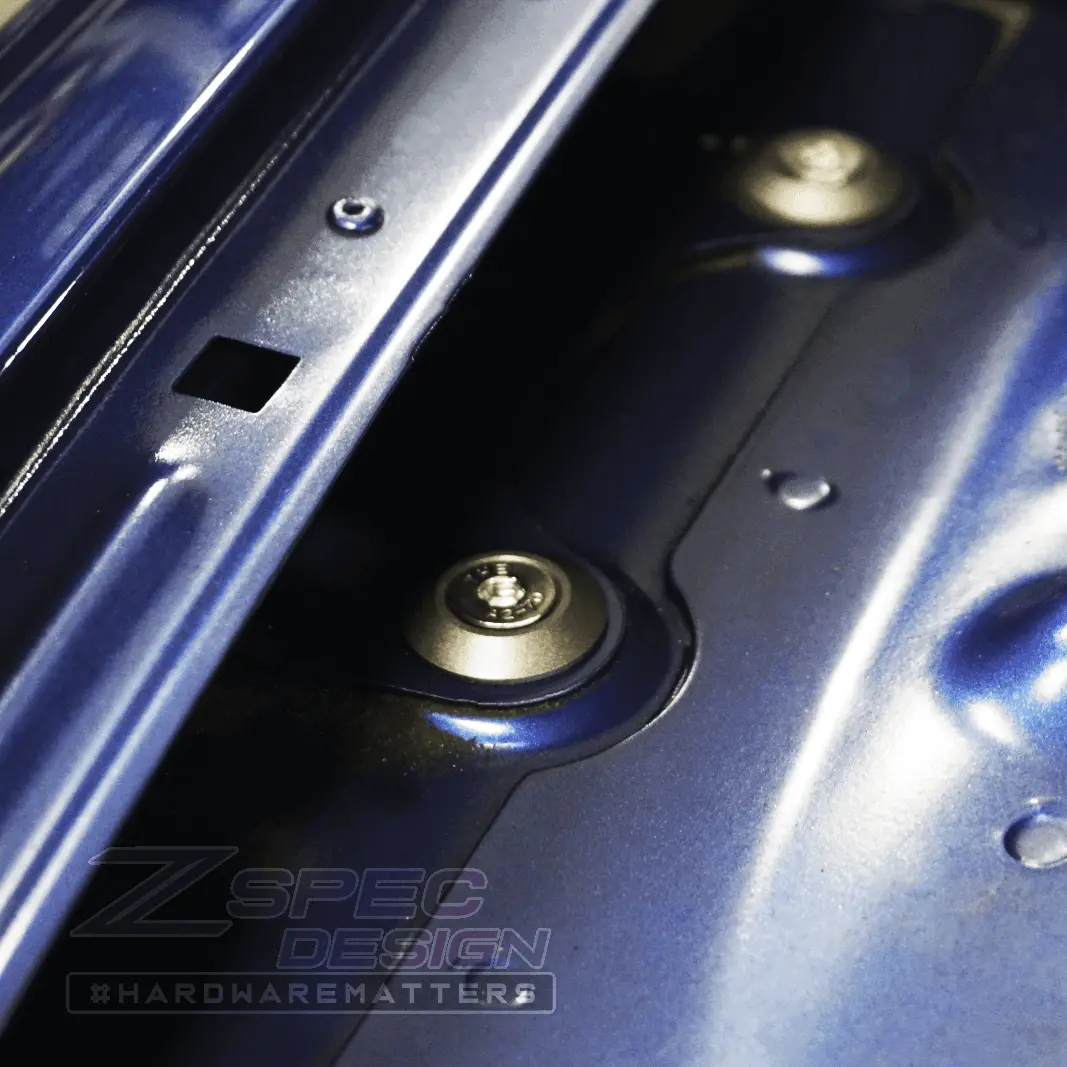 Zspec Stage-2 Dress Up Bolts® Fastener Kit For Audi S5 B8 3.0L, Stainless & Billet 7