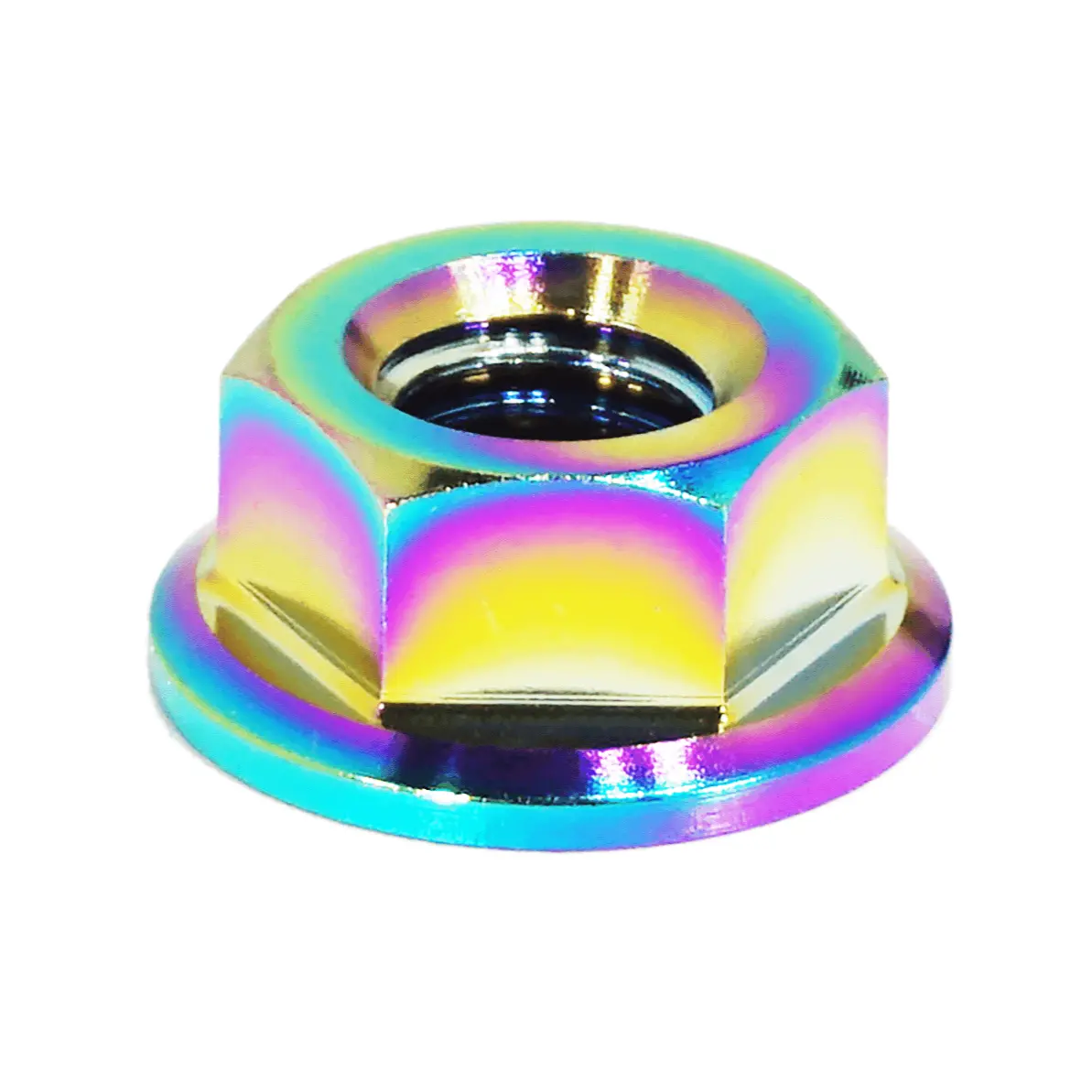 Zspec M10-1.5 Metric Flare Nuts, Titanium Grade-5, Sold Per Nut 1