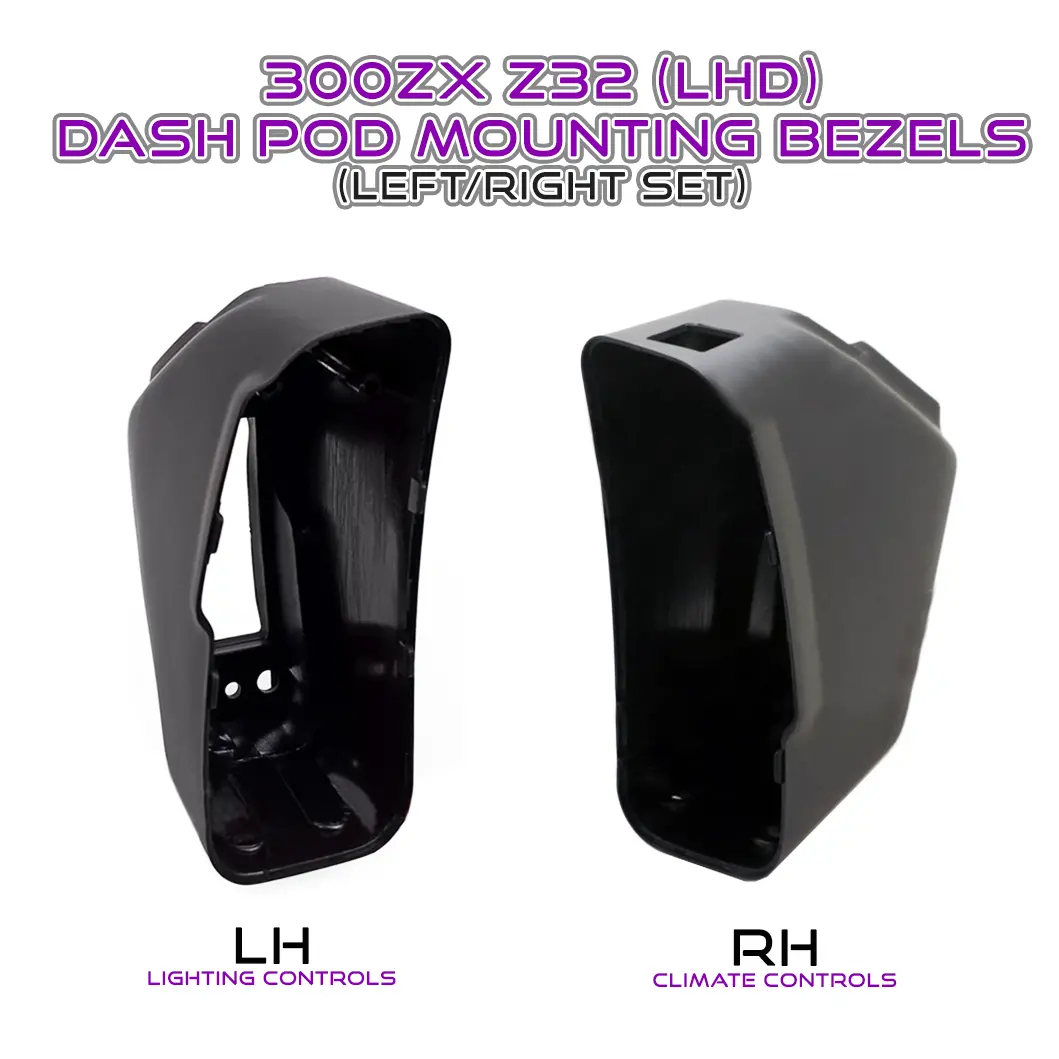 Zspec 300Zx Z32 Mounting Pods For Lhd Climate & Lighting Controls, Set - Left / Right 1
