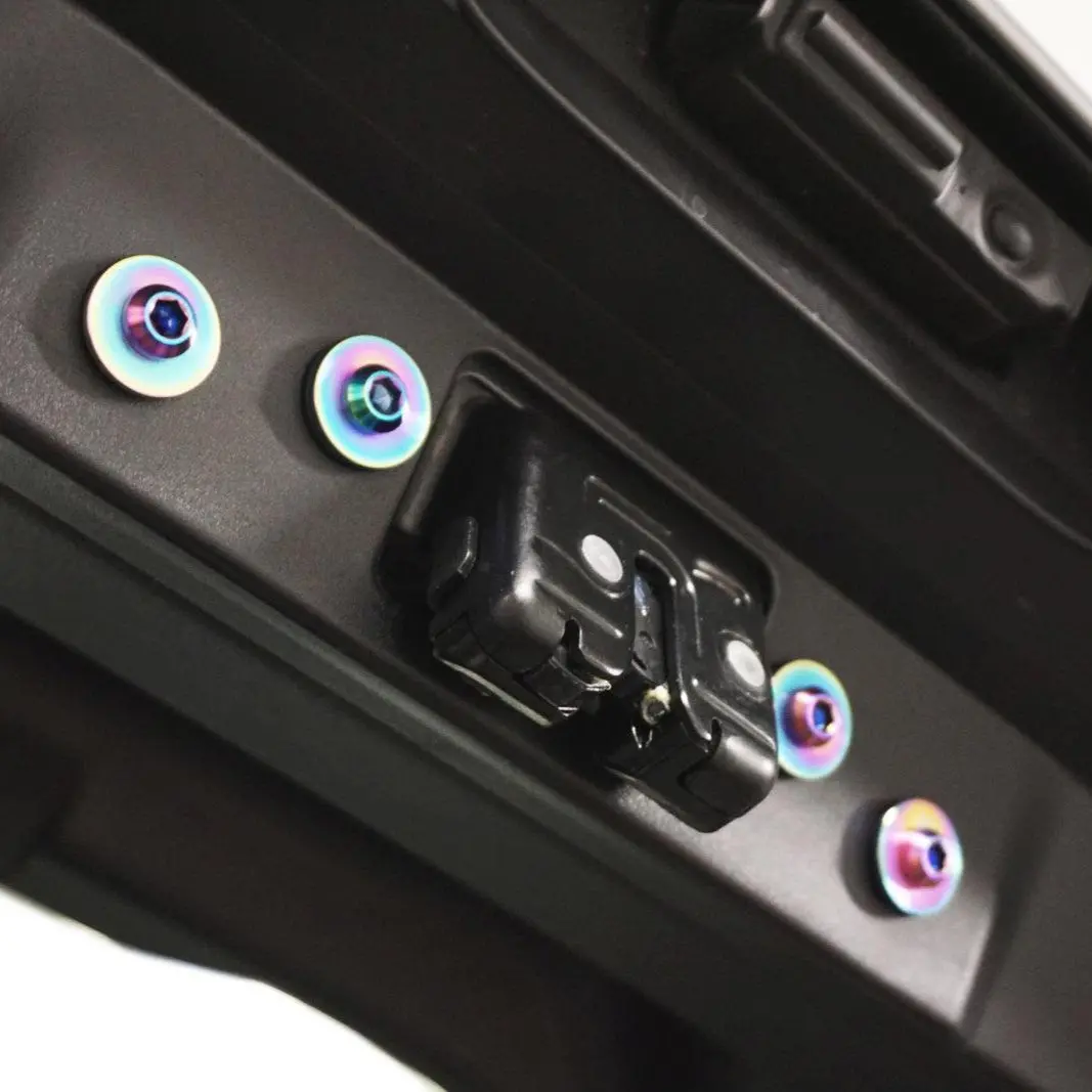 Zspec Trunk-Area Fastener Kit For The Gr Corolla, Hinges/Struts/Latch/Tie-Down Hooks, Titanium 3