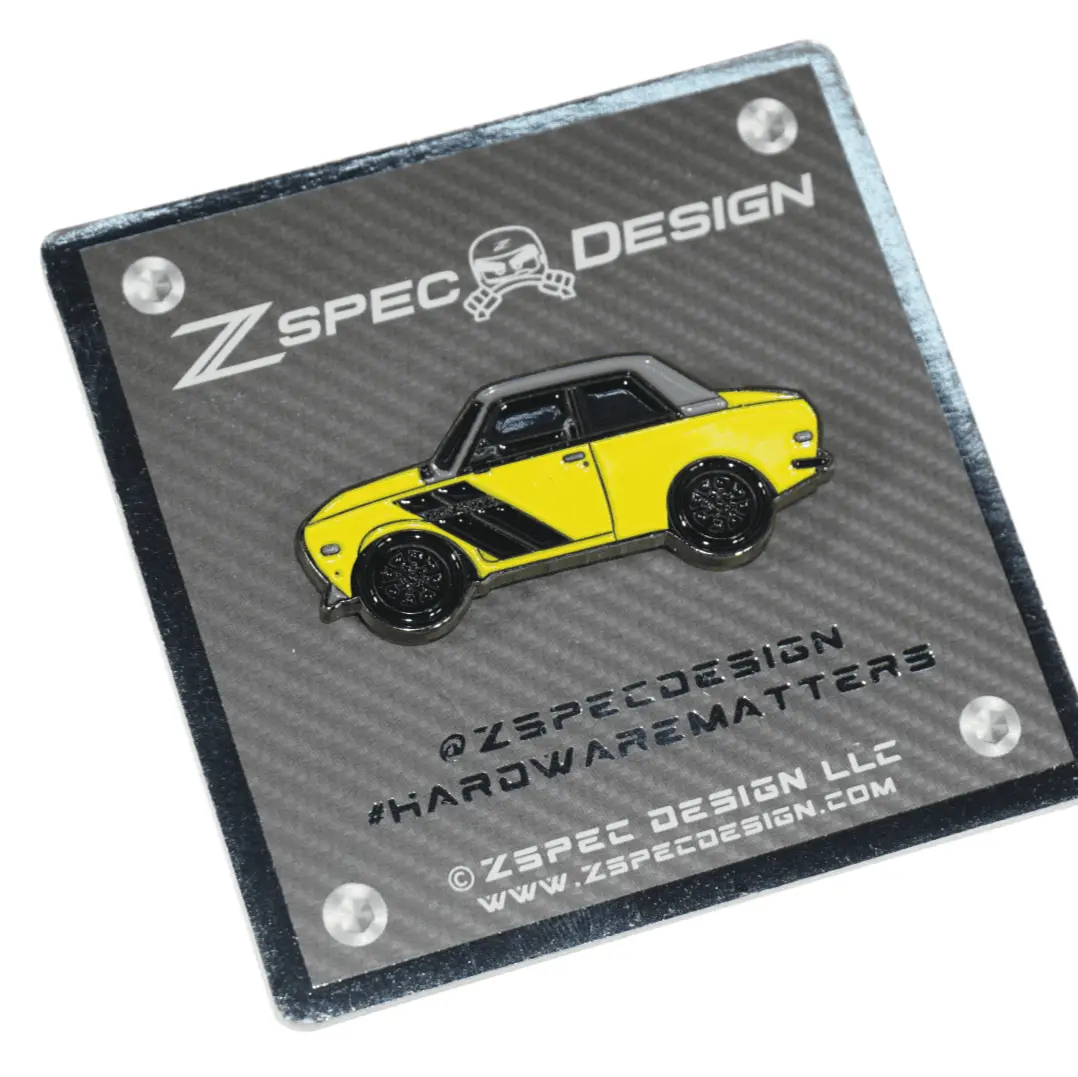 Zspec Datsun 510 "Daily Driver" Lapel / Hat Pin 3