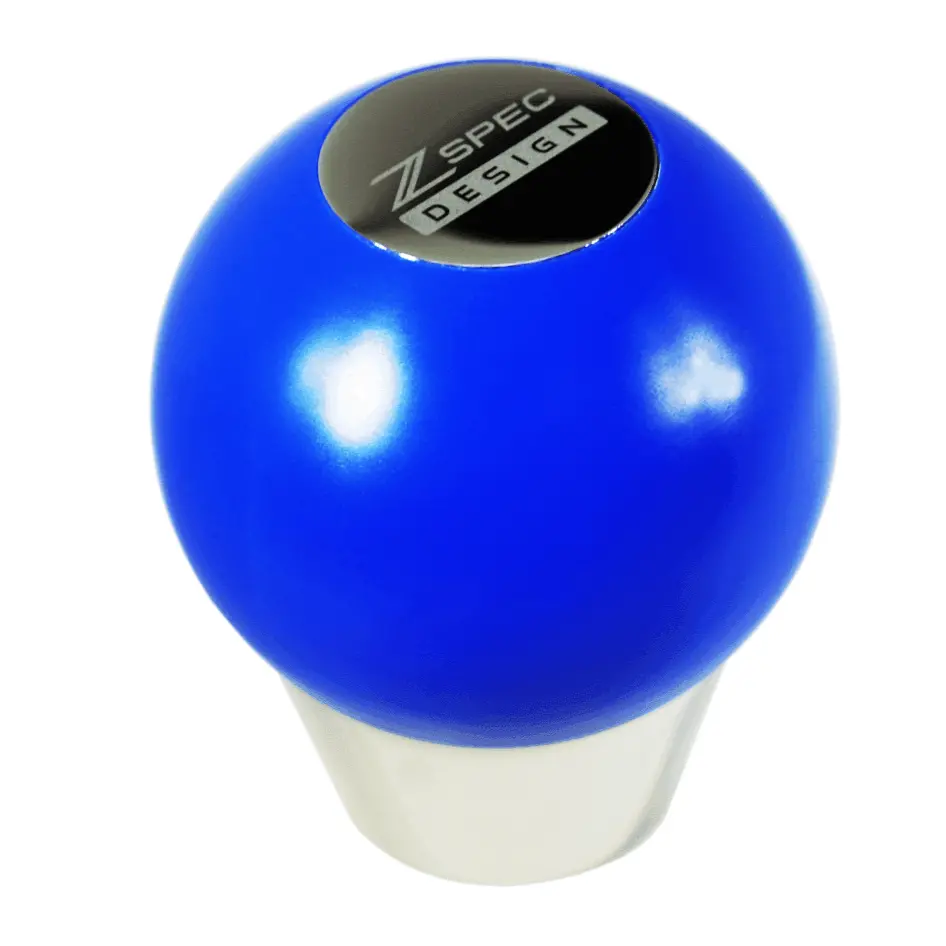 Zspec Shift Knob, M12-1.25, Delrin & Stainless, 4-Speed Shift Pattern Coin 3