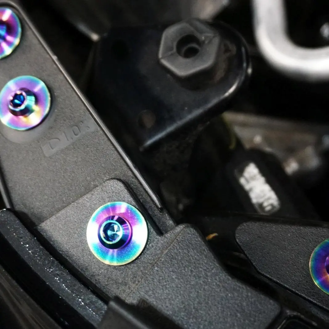 Zspec Trunk-Area Fastener Kit For The 2020+ Mazda Cx-30, Titanium 5