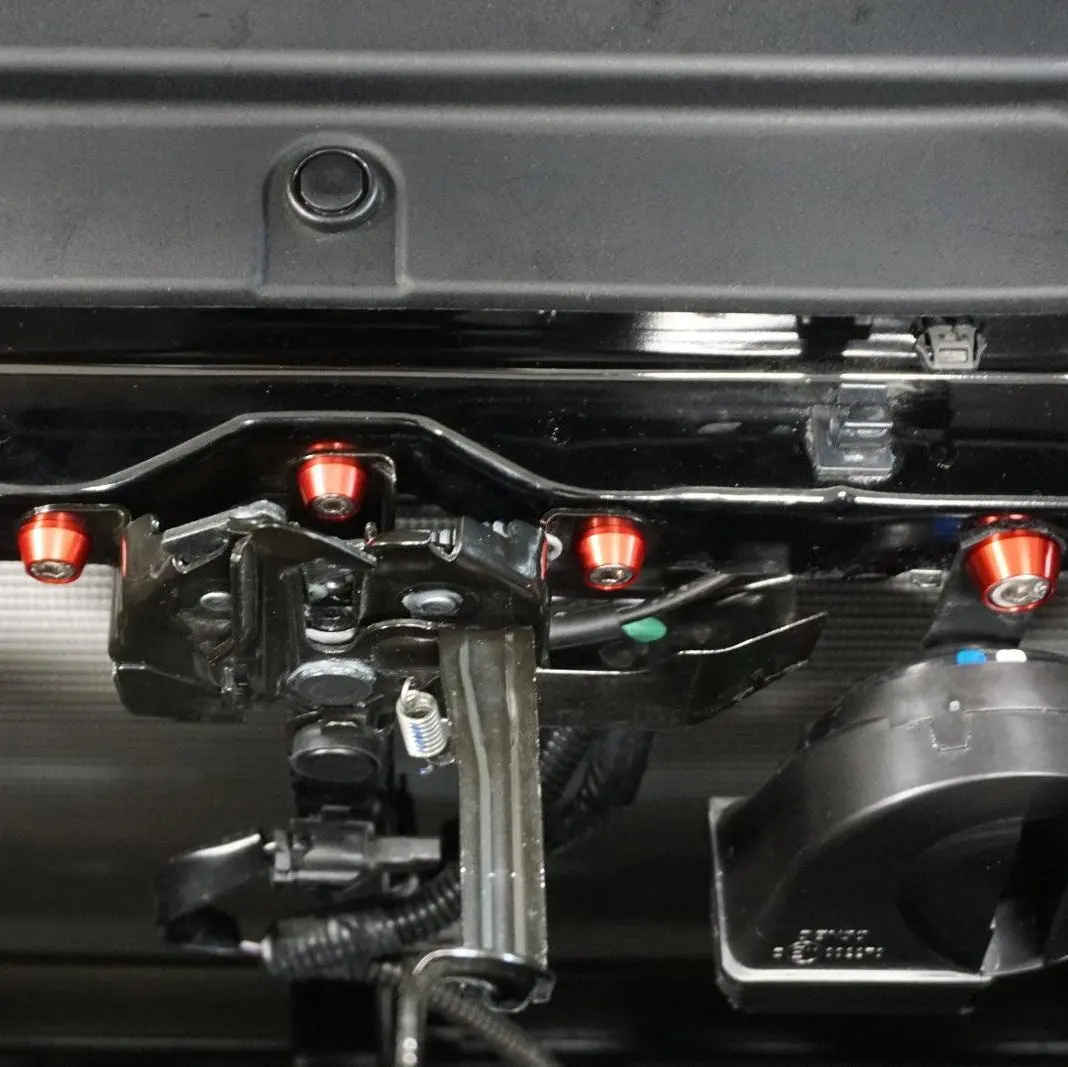 Zspec Stage-1 Dress Up Bolts® Fastener Kit For '16-23 Toyota Tacoma N300, Stainless & Billet 10