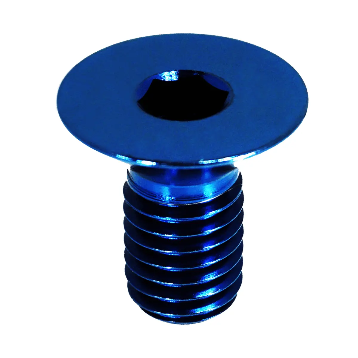 Zspec M5-0.8X16mm Flat-Head Fhsc Fastener/Bolt, Titanium Grade-5, Per Each 5