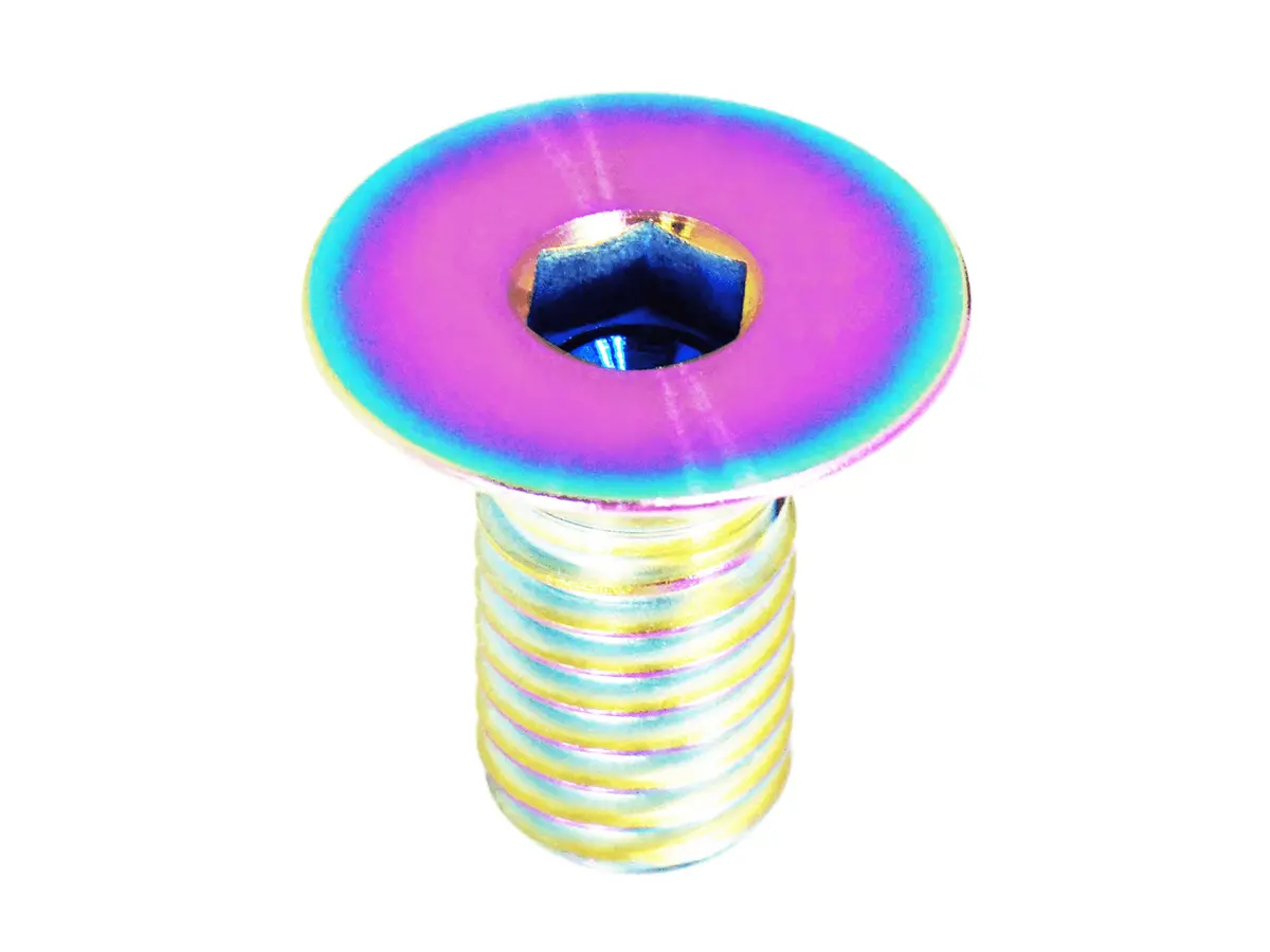 Zspec M6-1.0X30mm Flat-Head Fhsc Fastener/Bolt, Titanium Grade-5, Per Each 6