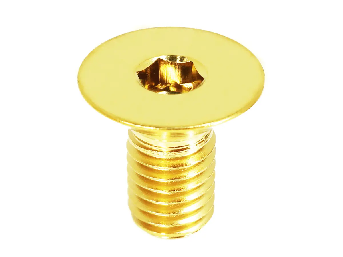 Zspec M6-1.0X30mm Flat-Head Fhsc Fastener/Bolt, Titanium Grade-5, Per Each 2