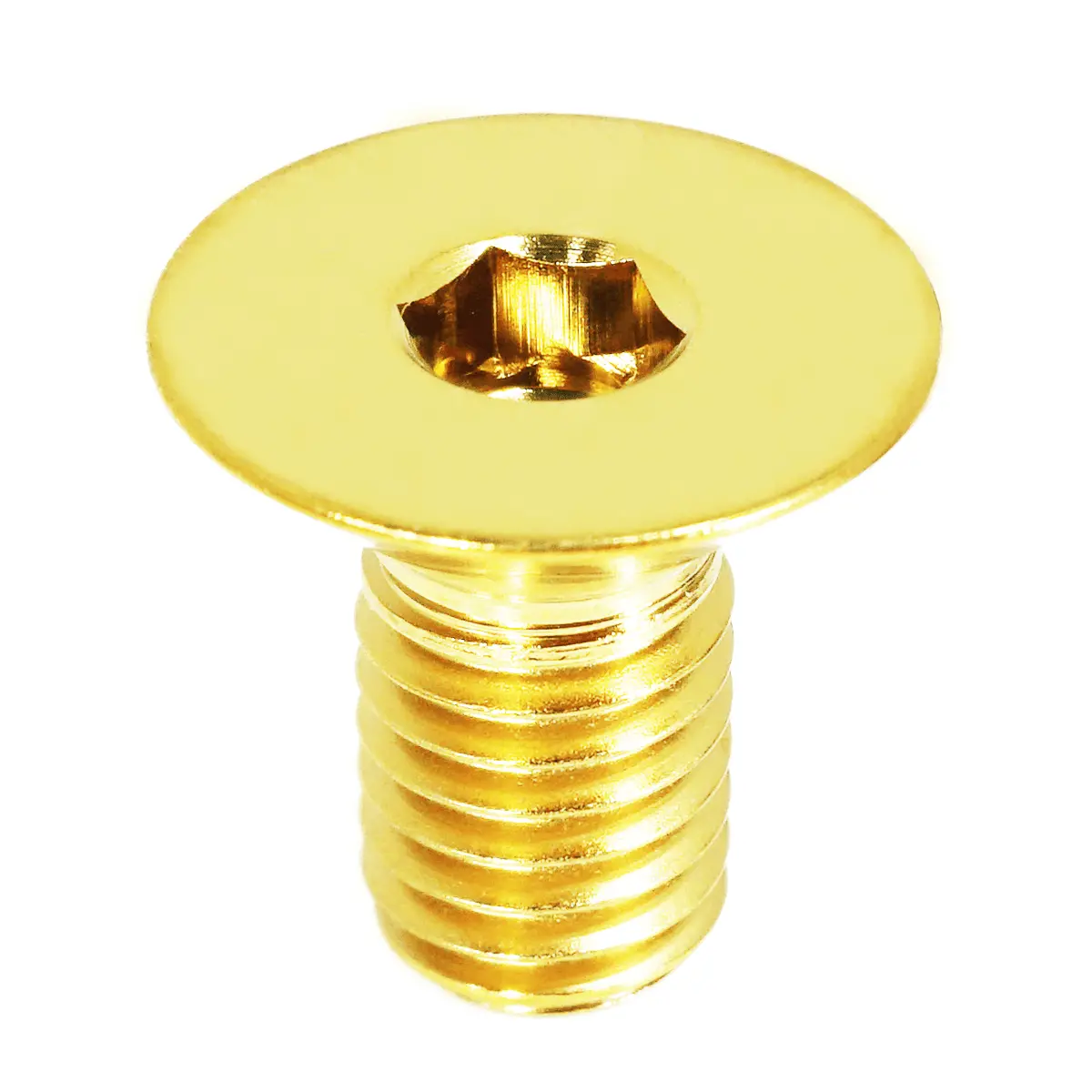 Zspec M5-0.8X16mm Flat-Head Fhsc Fastener/Bolt, Titanium Grade-5, Per Each 2