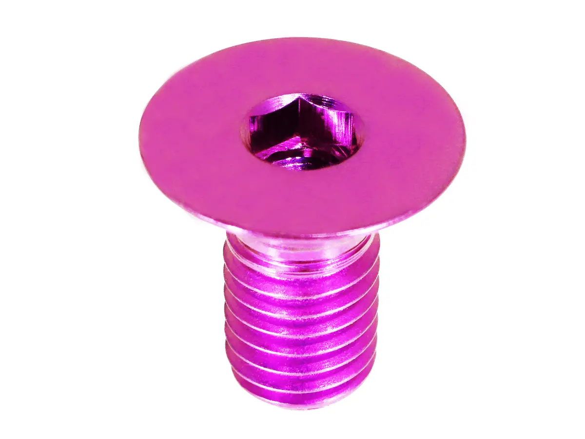 Zspec M6-1.0X30mm Flat-Head Fhsc Fastener/Bolt, Titanium Grade-5, Per Each 4