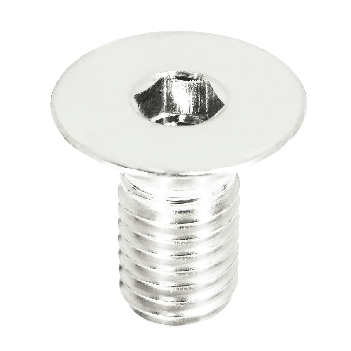 Zspec M5-0.8X16mm Flat-Head Fhsc Fastener/Bolt, Titanium Grade-5, Per Each 1