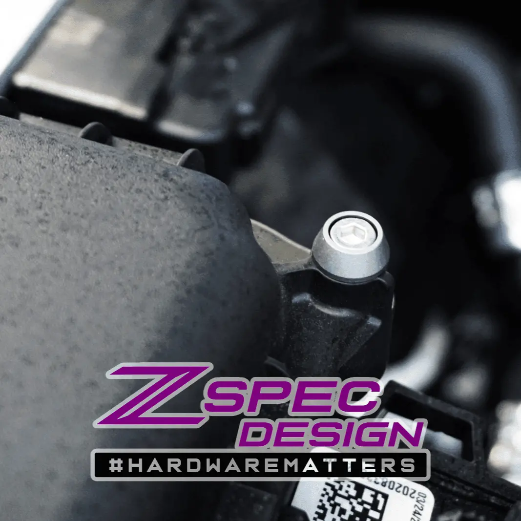 Zspec Stage-3 Dress Up Bolts® Fastener Kit For '21+ Ford Bronco 2.7L, Stainless-Billet 5